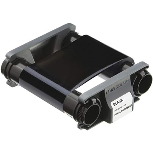 CBGR0500K Schwarzes Farbband, kompatibel mit Evolis Badgy 100 Badgy 200 Druckern, 500 Bilder CBGR0500K Schwarzes Farbband, kompatibel mit Evolis Badgy 100 Badgy 200 Druckern, 500 Bilder von PEKTAS