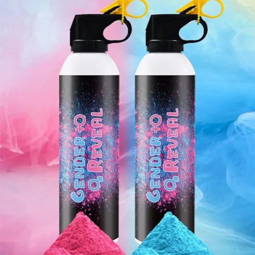 Gender Reveal Rauchbomben, 2 Stück, rosa oder blau, Farbpulver, Spray, Blaster, für Jungen oder Mädchen, Geschlechtsoffenbarung, Dekorationen, biologisch abbaubar, Farbpulver, Rauchspray für Babys Gender Reveal Rauchbomben, 2 Stück, rosa oder blau, Farbpulver, Spray, Blaster, für Jungen oder Mädchen, Geschlechtsoffenbarung, Dekorationen, biologisch abbaubar, Farbpulver, Rauchspray für Babys von PEMUISE