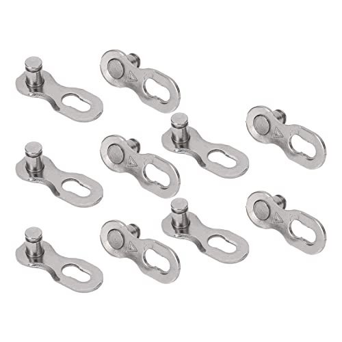 CANSUCC 5 -Paar -Set -Bike -Kettenkettenverbindungsanschluss, der Starke Bike -Kette Schnellverschluss Buckle Road Cycling beiträgt (6-7-8s) von PENGQIANJU