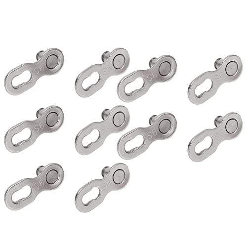 CANSUCC 5 -Paar -Set -Bike -Kettenkettenverbindungsanschluss, der Starke Bike -Kette Schnellverschluss Buckle Road Cycling beiträgt (9s) von PENGQIANJU