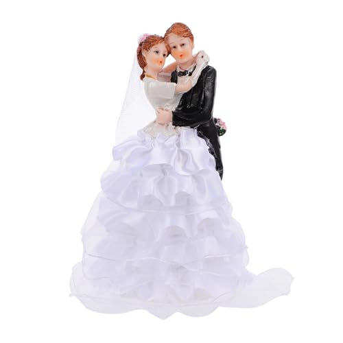 PENIKOKO 1 Stück Schmuck Für Braut Und Bräutigam Paar Figur Kuchen Hochzeit Schmücken Braut Bräutigam Figuren Topper Pastell Lustig Ornament Brautpaar Heiraten Fee Paarfigur Groß Harz PENIKOKO 1 Stück Schmuck Für Braut Und Bräutigam Paar Figur Kuchen Hochzeit Schmücken Braut Bräutigam Figuren Topper Pastell Lustig Ornament Brautpaar Heiraten Fee Paarfigur Groß Harz von PENIKOKO