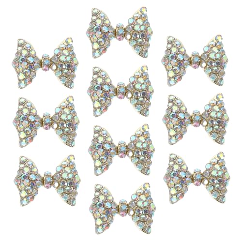 PENIKOKO 10 Stück Große Schmetterlings bowknot Nageldekorationen Legierung Nail Charms für DIY Nailart Maniküre Zubehör Party Karneval Feiertage PENIKOKO 10 Stück Große Schmetterlings bowknot Nageldekorationen Legierung Nail Charms für DIY Nailart Maniküre Zubehör Party Karneval Feiertage von PENIKOKO