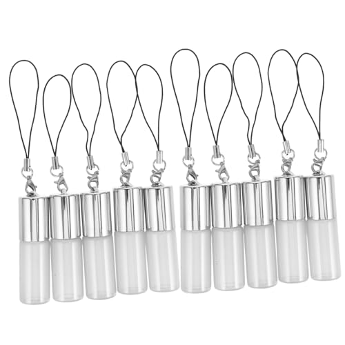 PENIKOKO 10 Stück Perlen-glas Rollerflaschen mit Edelstahl-kugel Nachfüllbare Auslaufsichere Parfüm-roll-flaschen für Duftöle Stilvolle Reise-parfümbehälter PENIKOKO 10 Stück Perlen-glas Rollerflaschen mit Edelstahl-kugel Nachfüllbare Auslaufsichere Parfüm-roll-flaschen für Duftöle Stilvolle Reise-parfümbehälter von PENIKOKO