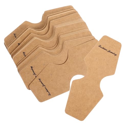 PENIKOKO 100 Stück Schmuckverpackung Karten Papier Schmuckdisplay Karten mit DIY Halsketten Armband Langlebige Schmuckpräsentation für Professionellen PENIKOKO 100 Stück Schmuckverpackung Karten Papier Schmuckdisplay Karten mit DIY Halsketten Armband Langlebige Schmuckpräsentation für Professionellen von PENIKOKO