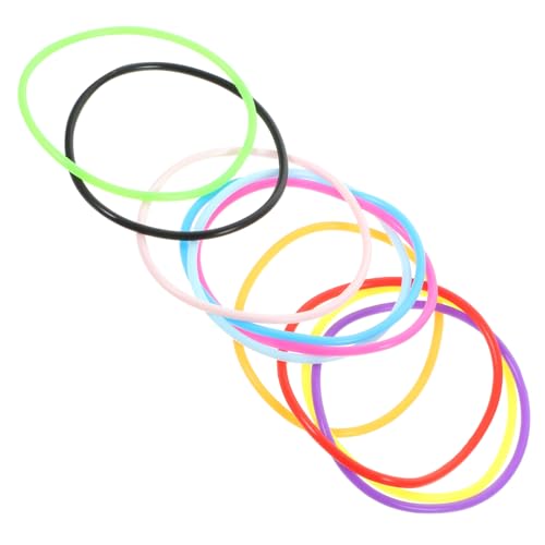 PENIKOKO 10Stücke Silikonarmbänder Vielseitige Armbänder im Jahre für Langlebig und Komfortabel oder Haarseil PENIKOKO 10Stücke Silikonarmbänder Vielseitige Armbänder im Jahre für Langlebig und Komfortabel oder Haarseil von PENIKOKO