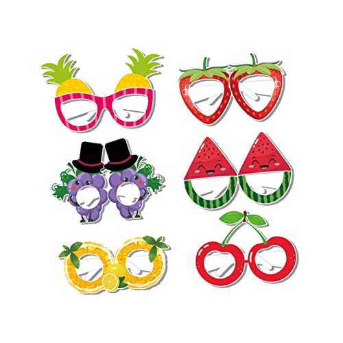 PENIKOKO 18 Stück Teiliges Lustige Sonnenbrillen für Foto Requisiten für Hawaiianische Luau Party Bestehend aus Erdbeer und Ananas Brillen Partys und Feiern PENIKOKO 18 Stück Teiliges Lustige Sonnenbrillen für Foto Requisiten für Hawaiianische Luau Party Bestehend aus Erdbeer und Ananas Brillen Partys und Feiern von PENIKOKO