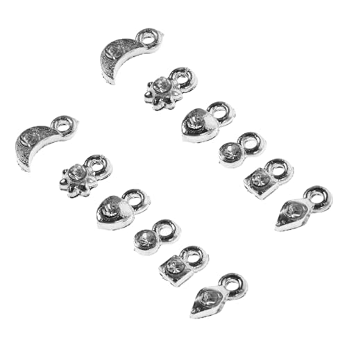 PENIKOKO 2 Sätze Nail Ornament Silber Dangle Manicure Charms DIY Nagelschmuck Nail Art Dekoration für Professionelle und Private Anwendung Vielseitig für Nägel und Zubehör PENIKOKO 2 Sätze Nail Ornament Silber Dangle Manicure Charms DIY Nagelschmuck Nail Art Dekoration für Professionelle und Private Anwendung Vielseitig für Nägel und Zubehör von PENIKOKO