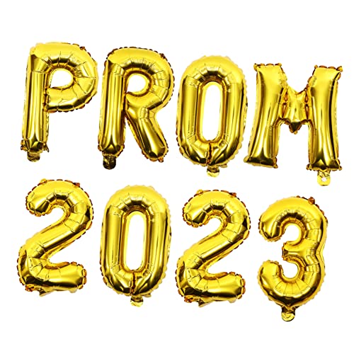 PENIKOKO 2 Sätze Prom Luftballons Folienballons für Abschlussfeiern Goldene Dekoration für Klassenräume und Partys Leicht und Vielseitig Einsetzbar PENIKOKO 2 Sätze Prom Luftballons Folienballons für Abschlussfeiern Goldene Dekoration für Klassenräume und Partys Leicht und Vielseitig Einsetzbar von PENIKOKO