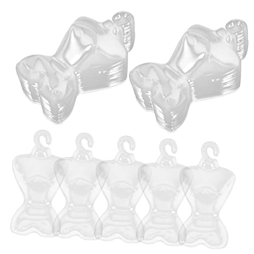 PENIKOKO 2 Sätze Puppen Kleiderbügel Kleidung Hänger Für Puppenmode Transparent Puppenkleiderständer Für Kreative Kinderaktivitäten Und Aufbewahrung 100 Stück * 2 PENIKOKO 2 Sätze Puppen Kleiderbügel Kleidung Hänger Für Puppenmode Transparent Puppenkleiderständer Für Kreative Kinderaktivitäten Und Aufbewahrung 100 Stück * 2 von PENIKOKO