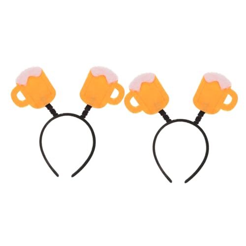 PENIKOKO 2 Stk. Teiliges Bier Stirnband aus Leichtem Auffälliges Party Haarreif mit Bierkrug Design Praktische Kopfbedeckung für Bierparty Tiki Bar Dekoration und Festival Zubehör PENIKOKO 2 Stk. Teiliges Bier Stirnband aus Leichtem Auffälliges Party Haarreif mit Bierkrug Design Praktische Kopfbedeckung für Bierparty Tiki Bar Dekoration und Festival Zubehör von PENIKOKO