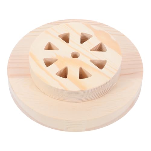 PENIKOKO 2 Stück Teiliges Runde Holzräder für Bastelprojekte Dekorative Vintage Wandornamente Natürlichem Kiefernholz für Diy Wanddeko Fotorequisiten und Gemütliche Atmosphäre von PENIKOKO
