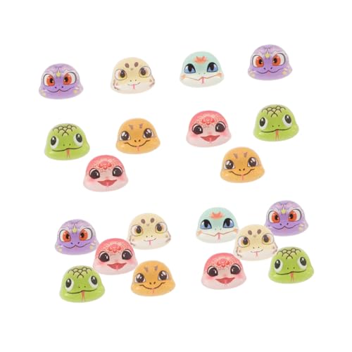 PENIKOKO 20 Stück Teiliges Resin Schlangenkopf Nagel Schmuck Snake Head Nail Charms für DIY Nail Art Maniküre Cute Snake Embellishments für Besondere Anlässe und Alltag PENIKOKO 20 Stück Teiliges Resin Schlangenkopf Nagel Schmuck Snake Head Nail Charms für DIY Nail Art Maniküre Cute Snake Embellishments für Besondere Anlässe und Alltag von PENIKOKO