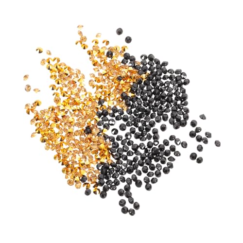PENIKOKO 2Er-Pack Pack Diamanten Gold Schwarz Spitzenstein Dekorationen für Vasen Bastelbedarf Hochzeit Tischstreu für Brautparty und Weihnachtsfeier PENIKOKO 2Er-Pack Pack Diamanten Gold Schwarz Spitzenstein Dekorationen für Vasen Bastelbedarf Hochzeit Tischstreu für Brautparty und Weihnachtsfeier von PENIKOKO