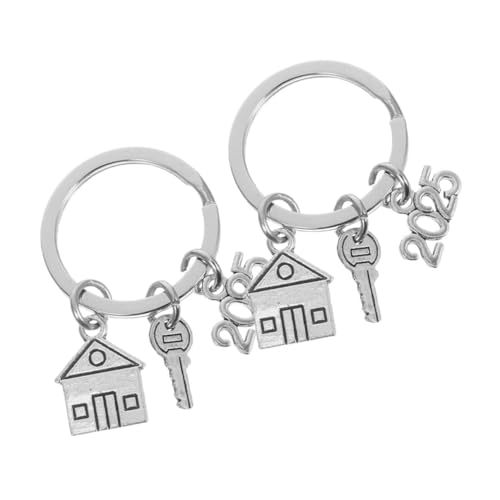 PENIKOKO 2pcs Housewarming Keyring House Keychain Housewarming Keyring Dekoratives Metallschlüsselring Für Den Neuen Hausbesitzer -hausschlüsselring PENIKOKO 2pcs Housewarming Keyring House Keychain Housewarming Keyring Dekoratives Metallschlüsselring Für Den Neuen Hausbesitzer -hausschlüsselring von PENIKOKO