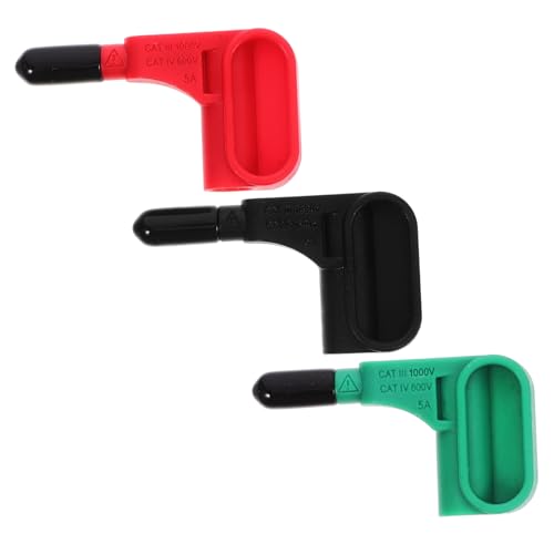 PENIKOKO 3 Stück Magnetische Multimeter Prüfspitzen Teiliges Bananenstecker Praktische Magnetische Testsonden für Schnelles Lötfreies Messen und Präzise Feldmessungen im Elektronik und Kfz von PENIKOKO