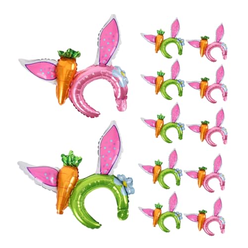 PENIKOKO 30 Stück Bunny Ohr Kopfschmuck Aufblasbare Hasenohren für Geburtstagsfeiern und Ostern Wiederverwendbar und Anpassbare Tier Accessoires für Feiern PENIKOKO 30 Stück Bunny Ohr Kopfschmuck Aufblasbare Hasenohren für Geburtstagsfeiern und Ostern Wiederverwendbar und Anpassbare Tier Accessoires für Feiern von PENIKOKO