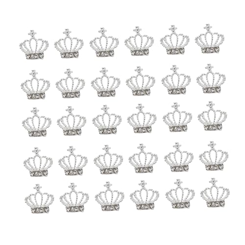 PENIKOKO 30 Stück Teiliges Nagelkunst Eleganten Strasssteinen aus Hochwertiger Legierung Glänzende Strass edelsteine für Kreative DIY maniküre Geeignet für Trendbewusste Nail Art Designs von PENIKOKO