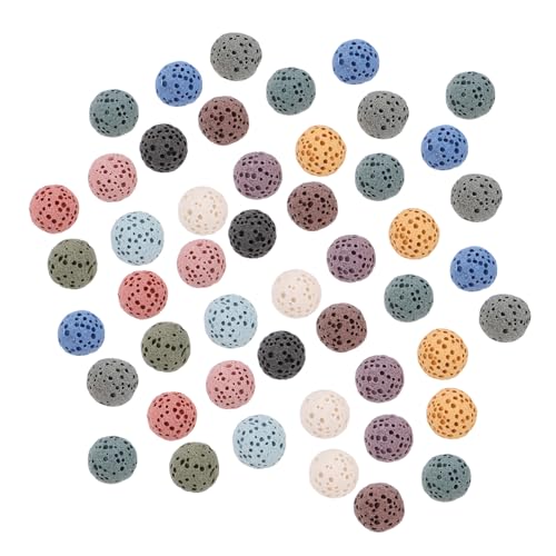 PENIKOKO 39 Stück Teiliges Lava Perlen Natürliche Vulkangestein Duftöl Diffuser Steine für DIY Schmuck Armband Halskette Vielseitig Einsetzbar für Auto Haus Büro PENIKOKO 39 Stück Teiliges Lava Perlen Natürliche Vulkangestein Duftöl Diffuser Steine für DIY Schmuck Armband Halskette Vielseitig Einsetzbar für Auto Haus Büro von PENIKOKO