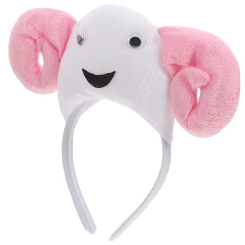 PENIKOKO 3d-schaf-haarband Schaf-stirnband Stütze Halloween Kind Leistung Kopfbedeckung Lamm Cosplay Performance-kopfzubehör Einzigartige Haardekoration Schafohr Plastik Weiß PENIKOKO 3d-schaf-haarband Schaf-stirnband Stütze Halloween Kind Leistung Kopfbedeckung Lamm Cosplay Performance-kopfzubehör Einzigartige Haardekoration Schafohr Plastik Weiß von PENIKOKO