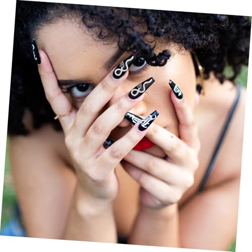 PENIKOKO 4 Stück Snake Nail Charms Teiliges aus Langlebiger Legierung Kreative Nagelkunst Dekorationen für Natürliche und Künstliche Nägel für DIY Maniküre Party und Festliche Anlässe von PENIKOKO