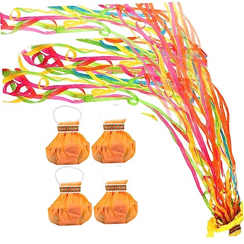 PENIKOKO 4 Stück Teiliges Bunte Party Luftschlangen Handwerfer Einfache Bedienung Lebendige Feierdekoration für Hochzeit Geburtstag Konzert Farbenfrohe Konfetti Streamer für Festliche PENIKOKO 4 Stück Teiliges Bunte Party Luftschlangen Handwerfer Einfache Bedienung Lebendige Feierdekoration für Hochzeit Geburtstag Konzert Farbenfrohe Konfetti Streamer für Festliche von PENIKOKO