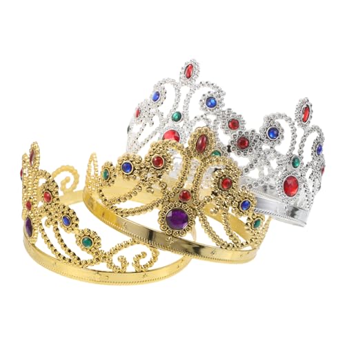 PENIKOKO 4 Stück Teiliges Halloween Haarreif Leichte Goldene und Silberne Prinzessin für Erwachsene und Vielseitige Cosplay und Party Accessoires mit Elegantem Design und Komfortablem PENIKOKO 4 Stück Teiliges Halloween Haarreif Leichte Goldene und Silberne Prinzessin für Erwachsene und Vielseitige Cosplay und Party Accessoires mit Elegantem Design und Komfortablem von PENIKOKO