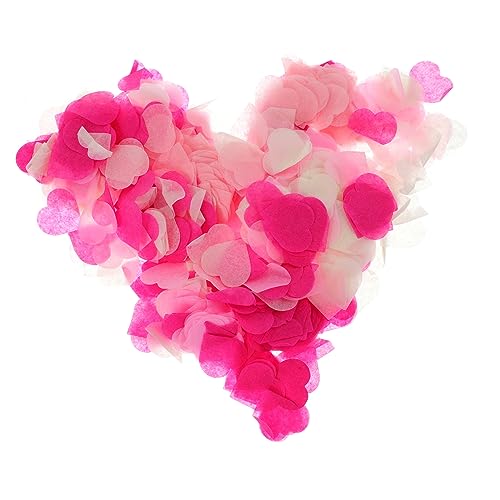PENIKOKO 4er Packung Herzförmiges Papierkonfetti Biologisch Abbaubar Bunte Ballonfüllung Valentinstag Hochzeit Party Dekoration Streudeko Für Ballons Tisch Geschenkboxen PENIKOKO 4er Packung Herzförmiges Papierkonfetti Biologisch Abbaubar Bunte Ballonfüllung Valentinstag Hochzeit Party Dekoration Streudeko Für Ballons Tisch Geschenkboxen von PENIKOKO
