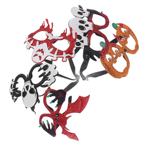 PENIKOKO 5 Stück Halloween-brillen: Kürbis-brille, fledermaus-, Cosplay-brille, Halloween-party- Für Fotoautomaten-requisiten, Kostüm-party- PENIKOKO 5 Stück Halloween-brillen: Kürbis-brille, fledermaus-, Cosplay-brille, Halloween-party- Für Fotoautomaten-requisiten, Kostüm-party- von PENIKOKO