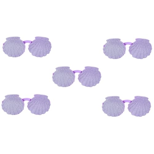PENIKOKO 5 Stück Shell Brille Lustige Partybrille aus Pc Material Farbige Sonnenbrillen für Kreatives Foto für Geburtstagsfeiern PENIKOKO 5 Stück Shell Brille Lustige Partybrille aus Pc Material Farbige Sonnenbrillen für Kreatives Foto für Geburtstagsfeiern von PENIKOKO