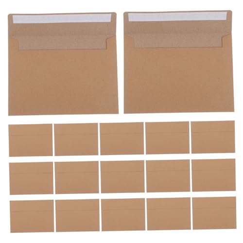 PENIKOKO 50 Stück Briefumschläge Selbstklebend Vintage Umschläge Für Hochzeitseinladungen Grußkarten Postkarten Versand Einfach Zu Beschriften PENIKOKO 50 Stück Briefumschläge Selbstklebend Vintage Umschläge Für Hochzeitseinladungen Grußkarten Postkarten Versand Einfach Zu Beschriften von PENIKOKO