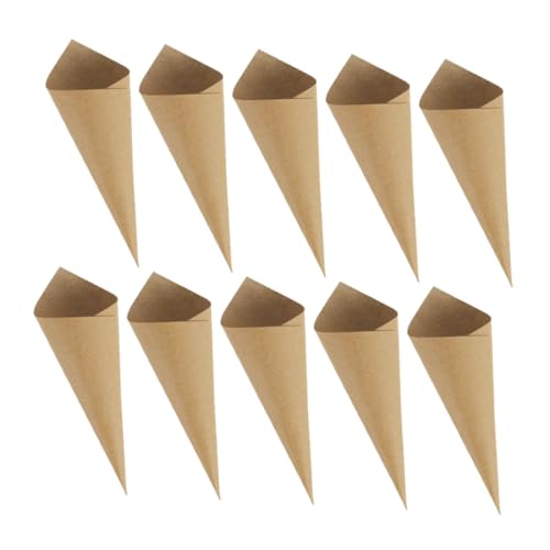 PENIKOKO 60 Stück Papierblattkegel Party Blütenkegel Blumenstrauß Blütenkegel Halter für Konfettikegel favorisieren Partyzubehör Konfetti Blütenblätter Light Brown PENIKOKO 60 Stück Papierblattkegel Party Blütenkegel Blumenstrauß Blütenkegel Halter für Konfettikegel favorisieren Partyzubehör Konfetti Blütenblätter Light Brown von PENIKOKO