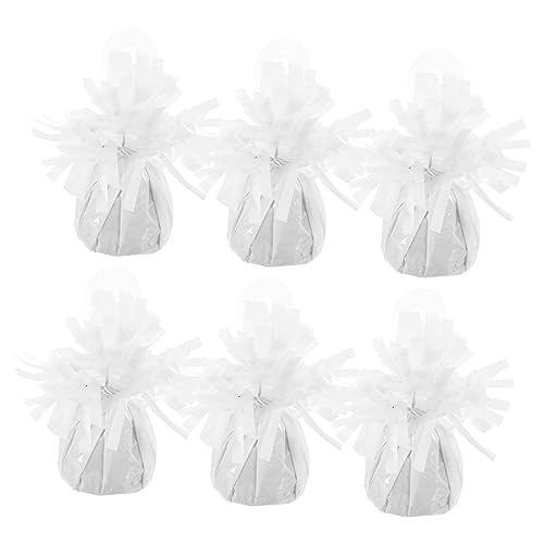 PENIKOKO 6Stücke Ballongewichte für Helium und Latexballons Wiederverwendbare für Hochzeiten und Geburtstagsfeiern Robuste Basis für Stabile Ballondekorationen PENIKOKO 6Stücke Ballongewichte für Helium und Latexballons Wiederverwendbare für Hochzeiten und Geburtstagsfeiern Robuste Basis für Stabile Ballondekorationen von PENIKOKO