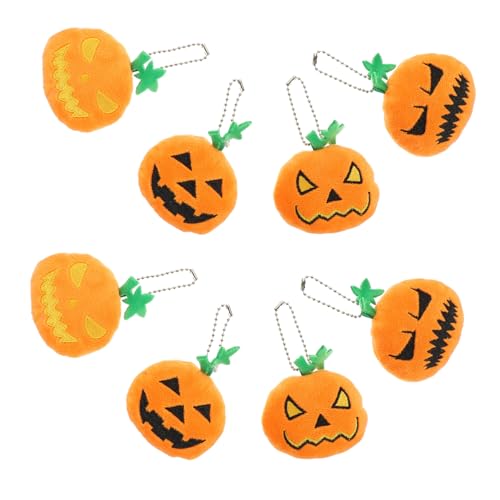 PENIKOKO 8 Stück Kürbisgesicht Schlüsselanhänger Halloween Ornamente Kürbis Schlüsselanhänger Dekor Kürbis Ornament Schlüsselzubehör Charm PENIKOKO 8 Stück Kürbisgesicht Schlüsselanhänger Halloween Ornamente Kürbis Schlüsselanhänger Dekor Kürbis Ornament Schlüsselzubehör Charm von PENIKOKO