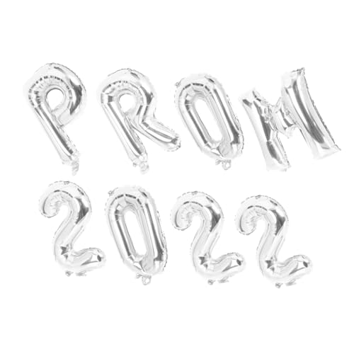 PENIKOKO 8 Stück Teiliges Abschlussballon aus Aluminiumfolie Dekorative Luftballons für Abschlussfeiern Partys und Feiern im Innen und Außenbereich Prom Design für Besondere Anlässe PENIKOKO 8 Stück Teiliges Abschlussballon aus Aluminiumfolie Dekorative Luftballons für Abschlussfeiern Partys und Feiern im Innen und Außenbereich Prom Design für Besondere Anlässe von PENIKOKO