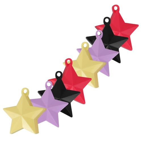 PENIKOKO 8 Stück Teiliges Füllbare Sternballon Gewichte Dekorative Ballon Gewichte für Tischdekorationen bei Geburtstagsfeiern Hochzeiten und Weihnachtsfesten Verschiedenen Farben PENIKOKO 8 Stück Teiliges Füllbare Sternballon Gewichte Dekorative Ballon Gewichte für Tischdekorationen bei Geburtstagsfeiern Hochzeiten und Weihnachtsfesten Verschiedenen Farben von PENIKOKO