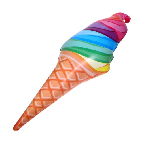 PENIKOKO Aufblasbare Eiscreme Party Dekoration Eistüte für Geburtstagsfeiern und Hochzeiten Langlebig und Leicht zu Transportieren PENIKOKO Aufblasbare Eiscreme Party Dekoration Eistüte für Geburtstagsfeiern und Hochzeiten Langlebig und Leicht zu Transportieren von PENIKOKO