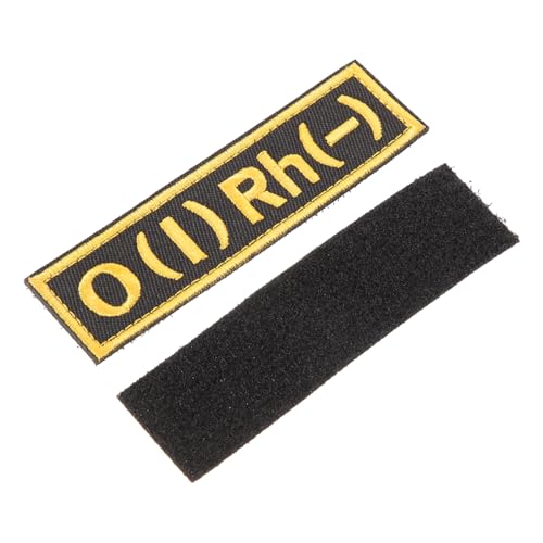PENIKOKO Blutgruppen patch O Klasse Aufnäher aus Langlebig für Uniform Rucksack Kleidung Taktische Ausrüstung Notfall Identifikation von PENIKOKO