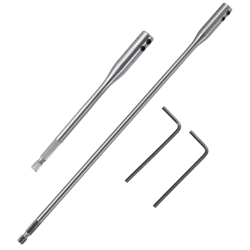 PENIKOKO Bohrerverlängerung Set Teilig Sechskant Schaft Hochcarbonstahl mit Schraubenschlüssel Bit Verlängerungsstange für Schwer Zugängliche Stellen Kompatibel mit Bohrmaschinen PENIKOKO Bohrerverlängerung Set Teilig Sechskant Schaft Hochcarbonstahl mit Schraubenschlüssel Bit Verlängerungsstange für Schwer Zugängliche Stellen Kompatibel mit Bohrmaschinen von PENIKOKO