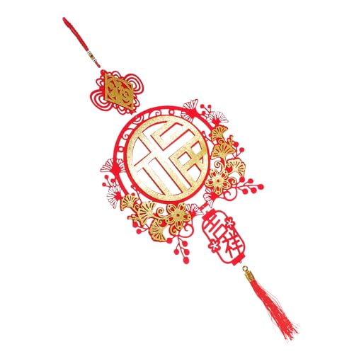 PENIKOKO Chinesisches Neujahrs Hängeornament mit Fu Handgemacht für Wohnmobile Vielseitige Rv Dekoration Fröhliche Frühlingsfest Dekoration Langlebig und Farbecht für Rv PENIKOKO Chinesisches Neujahrs Hängeornament mit Fu Handgemacht für Wohnmobile Vielseitige Rv Dekoration Fröhliche Frühlingsfest Dekoration Langlebig und Farbecht für Rv von PENIKOKO