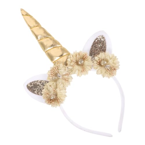 PENIKOKO Einhorn Haarreif für Blumenkrone mit Horn für Kindergeburtstag Karneval und Festivals Flexibles und Bequemes Design Festliches Accessoire PENIKOKO Einhorn Haarreif für Blumenkrone mit Horn für Kindergeburtstag Karneval und Festivals Flexibles und Bequemes Design Festliches Accessoire von PENIKOKO