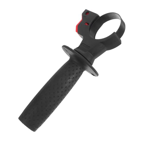 PENIKOKO Ergonomischer Elektrohämmer Griff aus Langlebigem Material Rutschfest Komfortabel Einfache Montage Kompatibel mit Schlagbohrmaschinen und Elektrohämmern Schwarzer Frontgriff von PENIKOKO