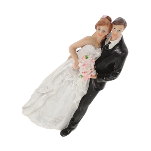 PENIKOKO Europäischer Brautpaar Cake Topper aus Resin Detaillierte Hochzeitstortenfigur Romantische Hochzeitstorte Dekoration Vielseitig Einsetzbar für Verlobung und Polterabend PENIKOKO Europäischer Brautpaar Cake Topper aus Resin Detaillierte Hochzeitstortenfigur Romantische Hochzeitstorte Dekoration Vielseitig Einsetzbar für Verlobung und Polterabend von PENIKOKO