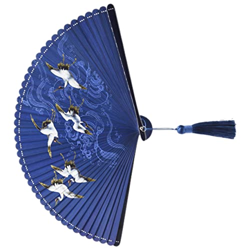PENIKOKO Faltbarer Handfächer im Chinesischen Vintage Stil Handgefertigter Bambusfächer für Hochzeiten Partys Dekoration und Tanzprojekte Leise und Tragbar PENIKOKO Faltbarer Handfächer im Chinesischen Vintage Stil Handgefertigter Bambusfächer für Hochzeiten Partys Dekoration und Tanzprojekte Leise und Tragbar von PENIKOKO