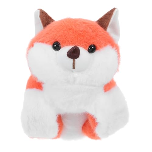 PENIKOKO Fuchs Plüscharmband Stofftierarmband Tier Schlagarmbänder Huggers Schlagarmband Tier Schnapparmbänder Tier Schnapparmbänder Für Tierarmbänder Orange Pp Baumwolle von PENIKOKO