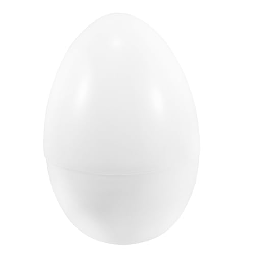 PENIKOKO Giant Fillable Easter Egg Milchweiß Große Wiederverwendbare Kunststoff Ostereier für DIY Füllungen Dekoration Partyspiele für Ostereier Suche und PENIKOKO Giant Fillable Easter Egg Milchweiß Große Wiederverwendbare Kunststoff Ostereier für DIY Füllungen Dekoration Partyspiele für Ostereier Suche und von PENIKOKO