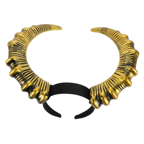 PENIKOKO Gothic Ziegenhörner Haarreif Halloween Kostüm Haarband Leicht Bequem Für Jungen Mädchen Party Cosplay Karneval Bühnenauftritt Zubehör PENIKOKO Gothic Ziegenhörner Haarreif Halloween Kostüm Haarband Leicht Bequem Für Jungen Mädchen Party Cosplay Karneval Bühnenauftritt Zubehör von PENIKOKO