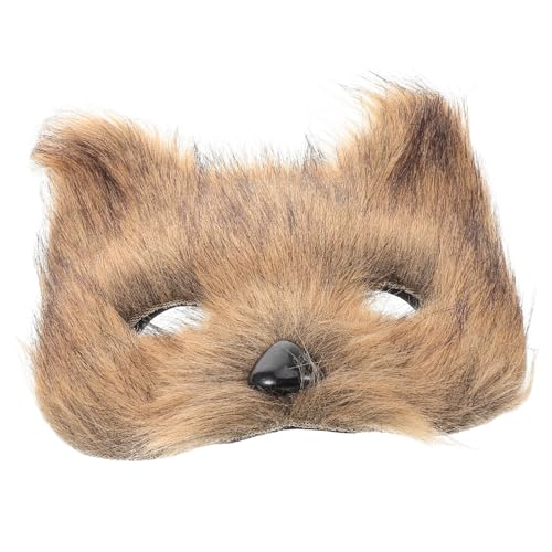 PENIKOKO Halbgesichts Fuchsmaske Cosplay Tiermaske Halloween Karneval Maskerade Kostüm Party Accessoire für Damen und Herren Einzigartiges Design Vielseitig Kombinierbar Auffälliger Look PENIKOKO Halbgesichts Fuchsmaske Cosplay Tiermaske Halloween Karneval Maskerade Kostüm Party Accessoire für Damen und Herren Einzigartiges Design Vielseitig Kombinierbar Auffälliger Look von PENIKOKO
