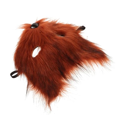 PENIKOKO Halbgesichts Fuchsmasken Weiches Stilvolles Tiermasken Kostüm Komfortabel für Halloween und Maskenball Einzigartige Muster Vielseitig Kombinierbar für Herren und Damen PENIKOKO Halbgesichts Fuchsmasken Weiches Stilvolles Tiermasken Kostüm Komfortabel für Halloween und Maskenball Einzigartige Muster Vielseitig Kombinierbar für Herren und Damen von PENIKOKO