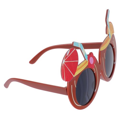 PENIKOKO Hawaiianische Brille Lustige Sonnenbrille Sommer-Strandbrille Hawaii-Partydekorationen hawaiianische lustige Brille Abschlussfoto -Requisiten Neuheit Brille Plastik Braun PENIKOKO Hawaiianische Brille Lustige Sonnenbrille Sommer-Strandbrille Hawaii-Partydekorationen hawaiianische lustige Brille Abschlussfoto -Requisiten Neuheit Brille Plastik Braun von PENIKOKO