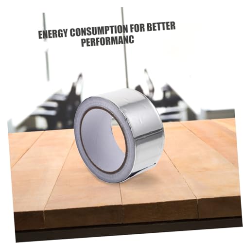 PENIKOKO Hitzebeständiges Aluminiumfolie Klebeband Einseitig Leitfähig Wasserfest Isolierend für Rohrreparatur und Fußbodenheizung Effiziente Wärmeverteilung Starke Abdichtung PENIKOKO Hitzebeständiges Aluminiumfolie Klebeband Einseitig Leitfähig Wasserfest Isolierend für Rohrreparatur und Fußbodenheizung Effiziente Wärmeverteilung Starke Abdichtung von PENIKOKO